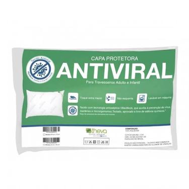 Imagem de Capa Protetora De Travesseiro Antiviral - Theva