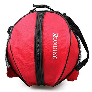 Imagem de Qudai Bola esportiva bolsa redonda Bolsa de ombro para basquete Bola de futebol Futebol Voleibol Bolsa de transporte Bolsa de viagem masculina e feminina