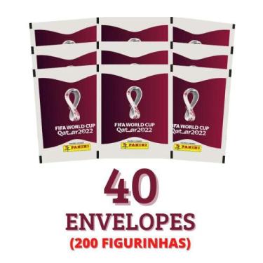 Imagem de Copa Do Mundo 2022 - Kit Com 40 Envelopes Figurinhas Panini