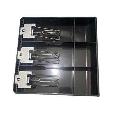 Imagem de Kokiya Bandeja para Gaveta de Dinheiro Inserir 3 Moedas Até Organizador de Dinheiro para Loja Doméstica