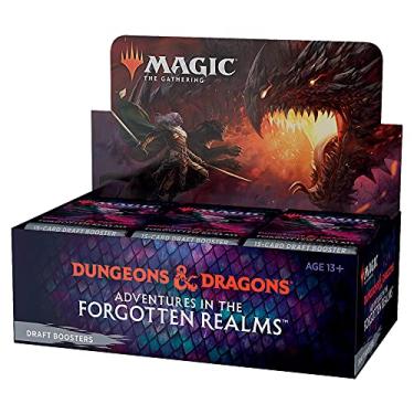 Imagem de Booster de Draft de Magic: The Gathering Adventures in Forgotten Realms | 36 boosters (540 cards de Magic) - Em Inglês