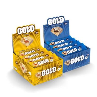 Imagem de BOLD Snacks Barra de Proteína - Banoffee e Cookies Cream