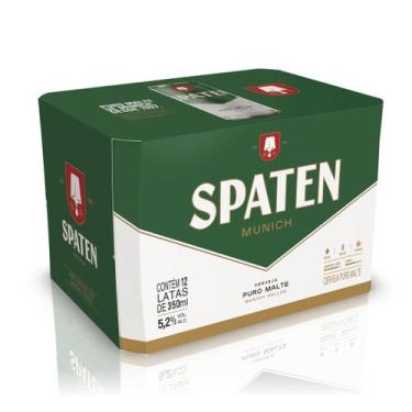 Imagem de Pack de 12x Spaten Munich Puro Malte 350ml