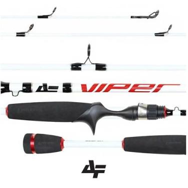 Imagem de Vara Para Carretilha Albatroz Fishing Viper C632 1,90mts 6-14Lbs Carbo