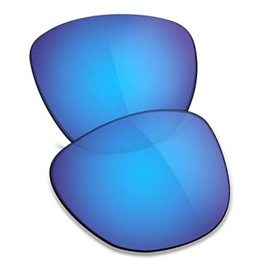 Imagem de TRUSHELL Lentes de reposição polarizadas para Oakley Frogskins OO9013/Frogskins AF OO9245 Óculos de sol azul oceano - Polarizadas