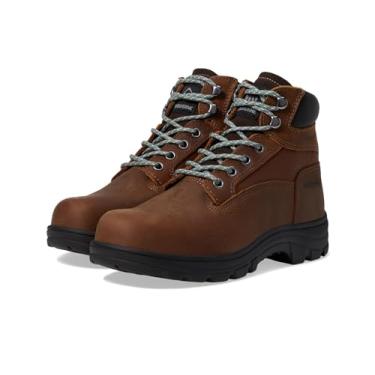 Imagem de Wolverine Bota feminina Carlsbad 15 cm impermeável com bico de aço, Marrom sudan, 7.5 Wide