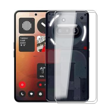 Imagem de KJYFOANI Película protetora de tela temperado para Nothing Phone 3a, [pacote com 2] alta transparência [dureza 9H] [livre de bolhas] Película protetora de vidro temperado para celular 3a 16,77