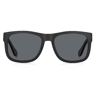 Imagem de Óculos de Sol Tommy Hilfiger Th 1556/s/52 Preto e Cinza