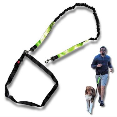 Imagem de Guia Mãos Livres Cachorro Correr Cães Coleira 1,70 Metros - guau