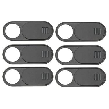 Imagem de Estink Tampa de Deslizamento do Bloqueador de Câmera do Carro de 6pcs para Modelo 3 Y 2017-2023 Capa Câmera Cabine Capa Fina de Webcam Com Substituição Suave do Design de Slides