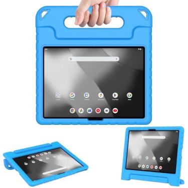 Imagem de AVAWO Capa infantil para tablet onn. 11 polegadas (modelo 2024) 4ª geração, capa protetora com suporte Hanle para tablet Walmart Onn 11 polegadas Pro geração 4 modelo 2024 (100146660), azul