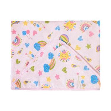 Imagem de Toalha Bebê com Felpuda 100% Algodão com Capuz - KARINHO, 1918-1770-so