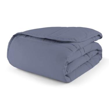 Imagem de Edredom Casal Queen 2.40x2.20 Micropercal 200 Fios (01 Peça) (JEANS LAVADO)