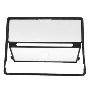 Imagem de BONKZEBU Capa para tablet, tablet antiqueda, suporte de caneta embutido, capa protetora resistente, para teclados tipo capa (branco fosco)