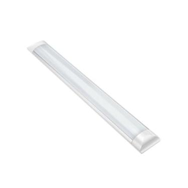 Imagem de Luminária LED Slim 1,2M 40W Bivolt 6500K Branco Frio | Alta Luminosidade 2400lm | Economia de Energia | Design