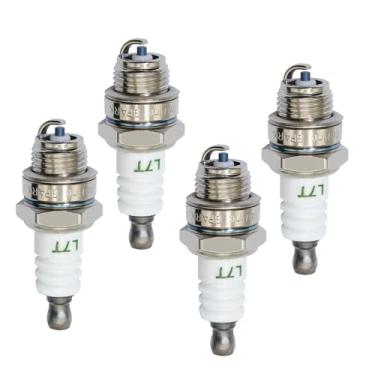 Imagem de Cynkpeg Pacote com 4 velas de ignição BPMR7A L7T - Velas de ignição L7T RCJ6Y para Champion RCJ6Y RCJ7Y RCJ8Y CJ8 NGK 6703 BPMR7A BPM7C, substituição de vela de ignição L7T para Stihl MS180 MS170