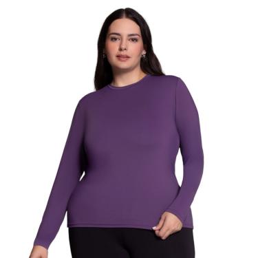 Imagem de Camisa Térmica Selene Proteção UV Plus Size Feminina