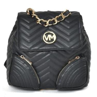 Imagem de Bolsa Mochila Bag Via Marte Alça de Mão Corrente Fixa B2-603-Feminino