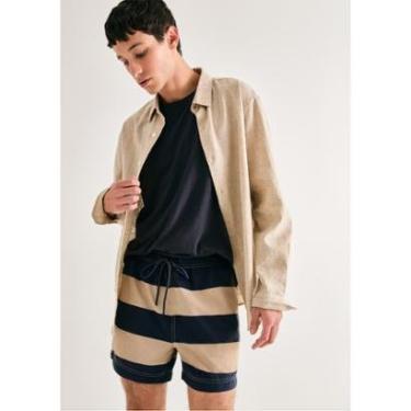 Imagem de Shorts De Banho Masculino Listrado-Masculino