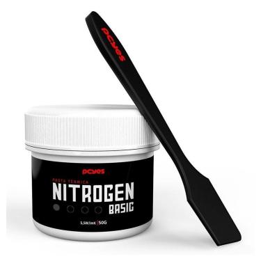 Imagem de Pasta Térmica PCYES Nitrogen Basic, 5.5W, 50g, Cinza - PCYNB5055-Unissex