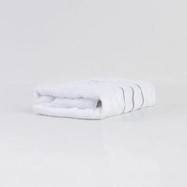 Imagem de Toalha de rosto Jacquard Wave branco Tamanho:50cm X 70cm - Corttex