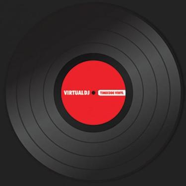 Imagem de Vinil de Controle VIRTUAL DJ Timecode 12" Preto