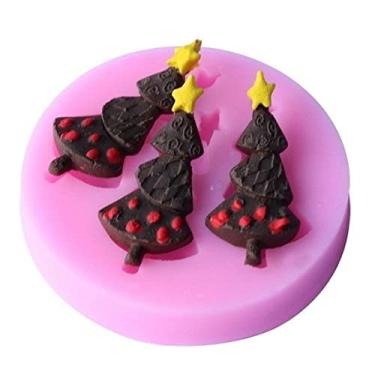 Imagem de Confeitaria dos moldes, F463 MOLDE DE SILICONE ÁRVORE DE NATAL CONFEITARIA BISCUIT