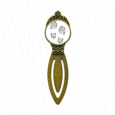 Imagem de Impressão de sapato, estilo moderno, marcador, livro, retrô, para escritório, página