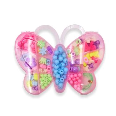 Imagem de Kit Maleta De Miçangas Borboleta - Shiny Toys