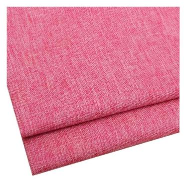 Imagem de Costura e Tecido Tecido De Linho De Cor Sólida, Faça Você Mesmo, Tecido De Costura Artesanal Por Jarda, Tecido Bordado Para Cadeiras, Sofá, Toalhas De Mesa, Cortinas E Estofados (Color : A4, Size :