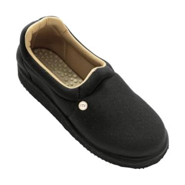 Imagem de Sapatilha Feminina Mundo Flex Ortopédica Confortável Macio Leve Solado Antiderrapante Design Ergonômico