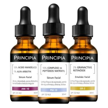 Imagem de Principia Kit 3 Séruns Mandélico + Peptídeos + Retinóide