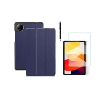 Imagem de Capa Case Smart + Caneta + Película Para Tablet Redmi Pad SE 8.7 - Fam
