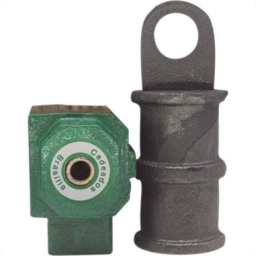 Imagem de Cadeado Porta Aco Brasilia Tetra