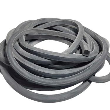 Imagem de 50 Metros Borracha Perfil Esponjoso 15X15 mm, Vedação, SBR Macio