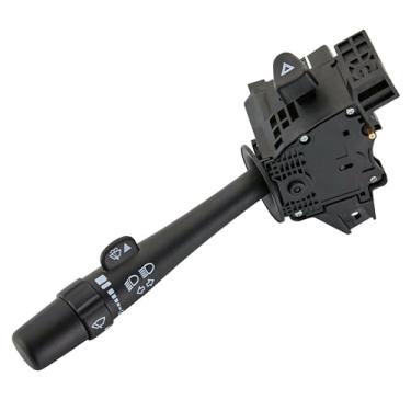 Imagem de ZAPOSTS Interruptor de seta multifuncional compatível com Chevrolet, GMC, Cadillac, Oldsmobile, Hummer, Buick, Saab. Interruptor de nível de pisca de para-brisa. Substitui # 12450066