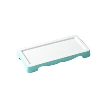 Imagem de Prato de mesa de restaurante quente comercial, prato de exibição de carne bovina self-service de corte fresco - 225010 verde claro e branco (liso)