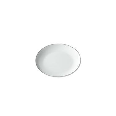 Imagem de Prato de plástico redondo para restaurante comercial, prato redondo de imitação de porcelana de hotel - 8106-bobina preta