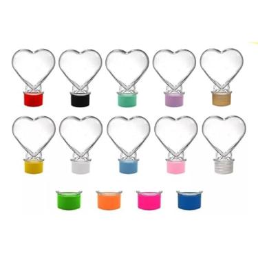 Imagem de Kit Com 20 Tubetes Baleiro 9cm - Lembrancinhas Festas Brindes(Transparente,20)