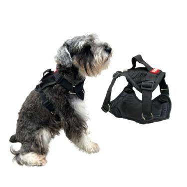 Imagem de Peitoral Safari P para Cachorro de Pequeno Porte - Canadá K9 (preto)