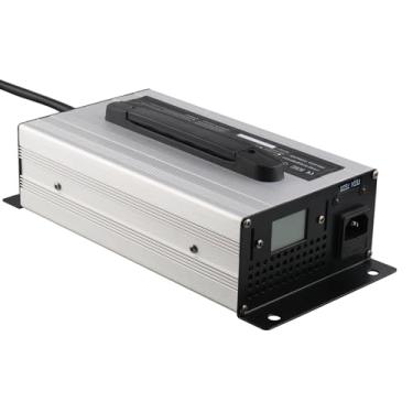 Imagem de Lzyjckh Carregadores de Baterias para Empilhadeiras 12V/24V/36V/48V/60V/72V Várias conexões de saída disponíveis, para Empilhadeiras Elétricas, Barcos, Carrinhos de Golfe,36v 25a silver,7#