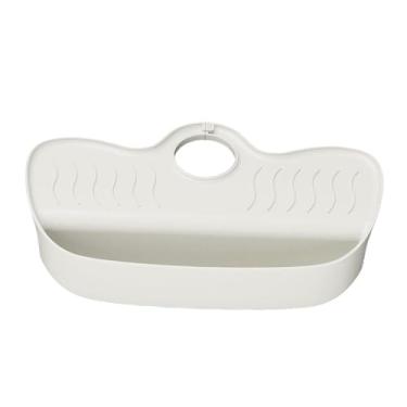 Imagem de WeiLaiKeQi Suporte para esponja, cesto suspenso para pano de prato, multiuso, suporte para escorredor de sabão e esponja para restaurante, banheiro, sala de