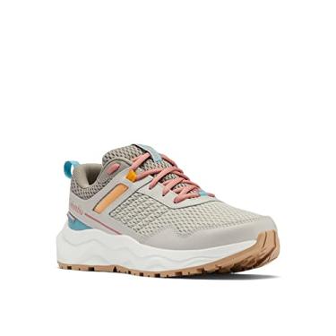 Imagem de Columbia Sapato feminino Plateau impermeável para caminhada, Nuvem clara/touca de neve, 37