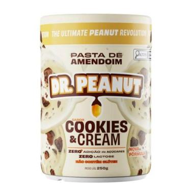 Imagem de Pasta de Amendoim Dr. Peanut Cookies & Cream 250g - Dr Peanut, Cookies