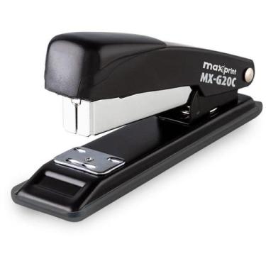 Imagem de Grampeador Metal MX-G20C PT P/20F 26/6 e 24/6 - Maxprint