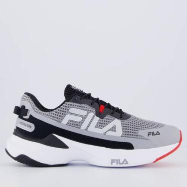 Imagem de Tênis Fila Recovery Cinza e Preto, 43