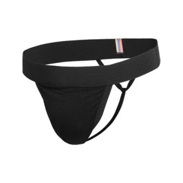 Imagem de Cueca Fio Dental V Masculina - Beebas, Preto, GG