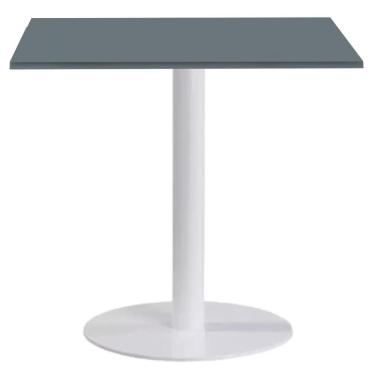 Imagem de Mesa Pisa Beta Fratini Disco Redondo Branco Tampo MDP