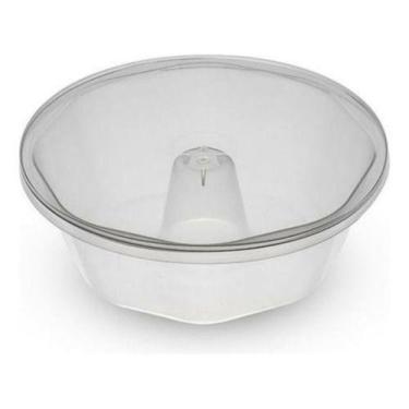 Imagem de Forma De Pudim Familia 1100ml Forneável Com Tampa 10un. - Higipack