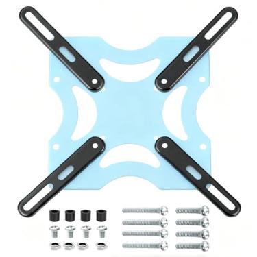 Imagem de Kit de adaptador de montagem VESA de 4 peças - suportes de extensão de suporte de parede para TV com hardware, converte VESA de 100 x 100/200 x 200 mm para 200 x 400/300 x 300/400 x 400 mm, placa